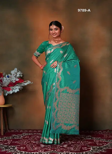 Krishna Silk By Sanjana Art Soft Silk Rich Banarasi Pallu Saree Wholesale Price In Surat
